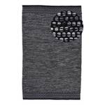 Tapis Kelim Mia Coton - Réversible - Noir - 200 x 290 cm