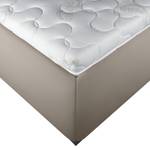 Lit capitonné Harmonie Flex bombé Limon - 180 x 200cm - Cuir synthétique