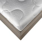 Lit capitonné Harmonie Flex droit Limon - 160 x 200cm - Cuir synthétique