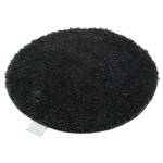 Tapis de bain Cozy Bath Uni rond Polyester - Anthracite - Anthracite - 60 x 60 cm