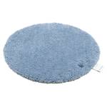 Tappeto da bagno rotondo Cozy Bath Uni Blu chiaro - Celeste chiaro - 90 x 90 cm