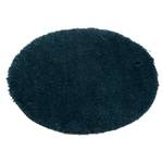 Tapis de bain Cozy Bath Uni rond Polyester - Bleu pétrole - Bleu pétrole - 60 x 60 cm