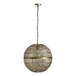 Hanglamp Hermi type J ijzer; messing - 1 lichtbron - Diameter: 50 cm