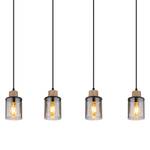 Suspension Reid - Type C Verre coloré / Fer - Nb d'ampoules : 4