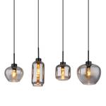 Suspension Matt - Type C Verre coloré / Fer - 4 ampoules