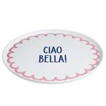 Pizzateller VACANZA Ciao Bella Porzellan - Mehrfarbig