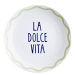 Assiette à pâtes VACANZA Dolce Vita Porcelaine - Multicolore