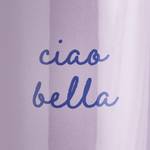 Aufbewahrungsdose VACANZA Ciao Bella Steinzeug / Silikon - Pastelllila