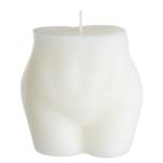 Kerze BOOTY figurativ Paraffin / Sojawachs - Creme