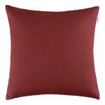 Housse de coussin Harp Structure Polyester - Rouge foncé - 45 x 45 cm