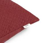 Federa per cuscino Harp Structure Poliestere - Rosso scuro - 45 x 45 cm