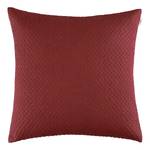 Housse de coussin Harp Structure Polyester - Rouge foncé - 60 x 60 cm