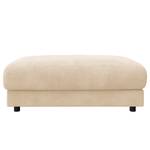 Polsterhocker Layaa Bouclé Stoff Bony: Beige