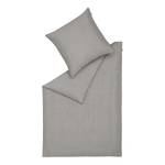 Copripiumino e federa Ease Cotone - Grigio - 155 x 220 cm + cuscino 80 x 80 cm