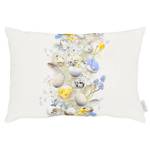 Coussin 6810 Polyester / Coton - Blanc laine - 33 x 45 cm