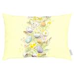 Coussin 6810 Polyester / Coton - Jaune clair - 33 x 45 cm