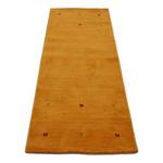 Loper Gabbeh Uni wol - Geel - 75 x 240 cm