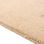 Wollen vloerkleed Gabbeh Uni wol - Beige - 80 x 150 cm