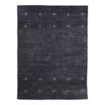 Wollen vloerkleed Gabbeh Uni wol - Grijs - 160 x 230 cm