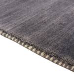 Wollen vloerkleed Gabbeh Uni wol - Grijs - 160 x 230 cm