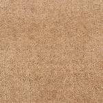 Wollteppich Gabbeh Uni Rund Wolle - Beige - 150 x 150 cm