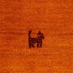 Wollteppich Gabbeh Uni Wolle - Orange - 120 x 170 cm