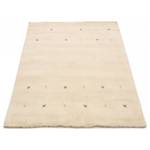 Tapis en laine Gabbeh Uni Blanc - 120 x 170 cm