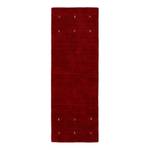 Tapis de couloir Gabbeh Uni Rouge - 75 x 240 cm