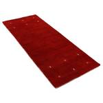 Loper Gabbeh Uni wol - Rood - 75 x 240 cm