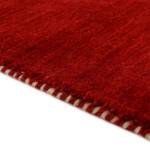 Tapis de couloir Gabbeh Uni Rouge - 75 x 240 cm