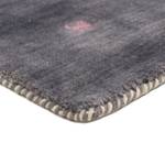 Tappeto quadrato Gabbeh Uni lana - Grigio - 150 x 150 cm