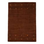 Tapis en laine Gabbeh Uni Marron - 140 x 200 cm