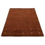 Tapis en laine Gabbeh Uni Marron - 140 x 200 cm