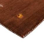 Tapis en laine Gabbeh Uni Marron - 140 x 200 cm