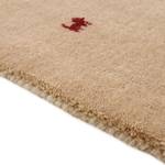 Tapis de couloir Gabbeh Uni Beige - 80 x 500 cm