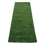 Tapis de couloir Gabbeh Uni Vert - 80 x 450 cm