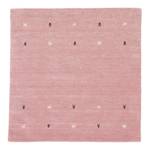 Tapis en laine Gabbeh Uni carré Rose foncé - 60 x 60 cm