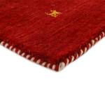 Loper Gabbeh Uni wol - Rood - 80 x 600 cm