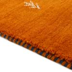 Läufer Gabbeh Uni Wolle - Orange - 60 x 180 cm