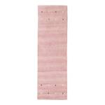 Tapis de couloir Gabbeh Uni Rose foncé - 80 x 600 cm