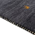 Tapis de couloir Gabbeh Uni Noir - 80 x 600 cm