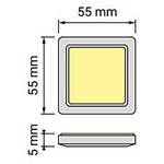 LED-Spot Norbuck Kaltweiß - 4er Set