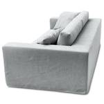 3-Sitzer Sofa Grety mit Wechselbezug Webstoff Stormy: Hellgrau