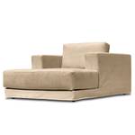 Fauteuil XXL Grety avec housse amovible Tissu Stormy: Beige