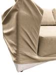 Wechselbezug Grety 3-Sitzer Webstoff Stormy: Beige