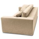 Big-Sofa Grety mit Wechselbezug Webstoff Stormy: Beige