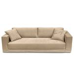 Big-Sofa Grety mit Wechselbezug Webstoff Stormy: Beige