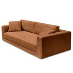 Big-Sofa Grety mit Wechselbezug Webstoff Stormy: Rostbraun