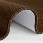 Teppich Nasty Typ B Polypropylen / Fleece - Braun - Durchmesser: 133 cm