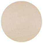 Teppich Nasty Typ B Polypropylen / Fleece - Creme - Durchmesser: 200 cm